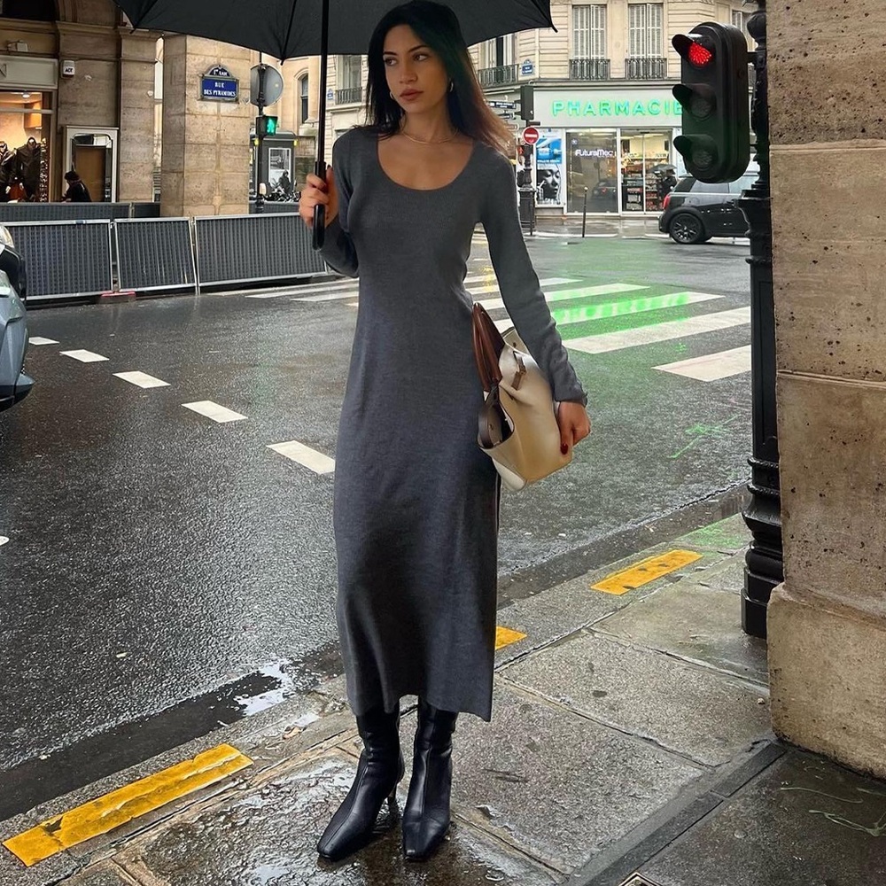 Marino wool dress size S